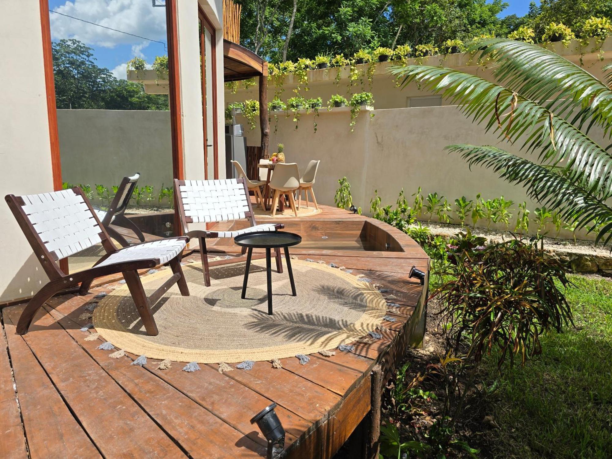 Villa Con Jacuzzi En Bacalar Buenavista  Exterior photo